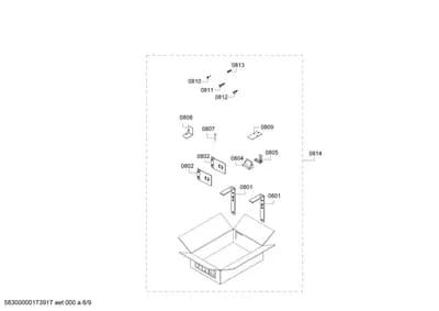 Mounting & Fixing, Screws (0801-0814)