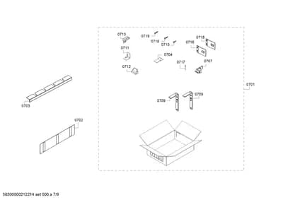 Mounting & Fixing, Screws (0701-0719)