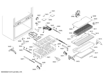 Door & Housing, Mounting & Fixing (0401-0441)