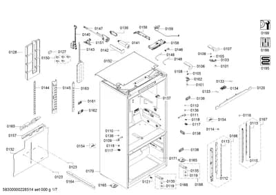 Door & Housing, Hinges (0101-0199)