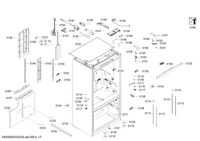 Door & Housing, Hinges (0101-0199)