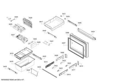 Mounting & Fixing, drawers (0406-0451)