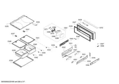 Door & Housing, Mounting & Fixing (0307-0381)