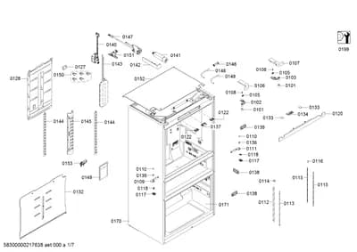 Door & Housing, Hinges (0101-0198)