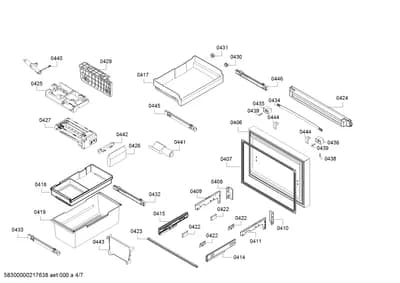 Mounting & Fixing, drawers (0406-0451)