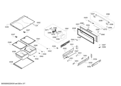 Door & Housing, Mounting & Fixing (0307-0381)