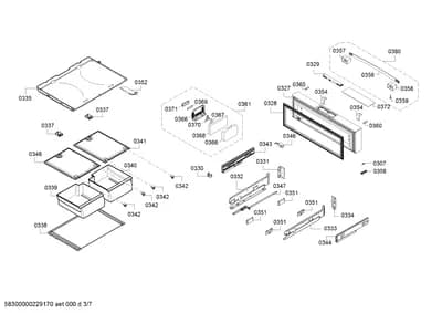 Door & Housing, Mounting & Fixing (0307-0381)