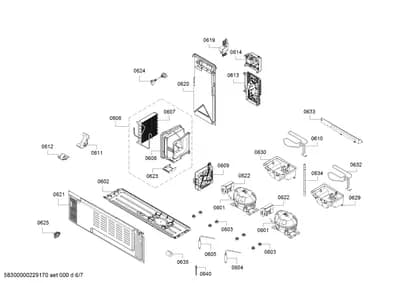 Door & Housing, Flaps & Holders (0601-0640)