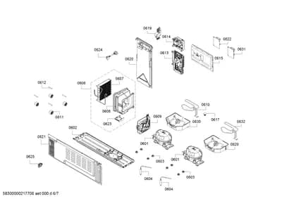 Door & Housing, Flaps & Holders (0601-0640)