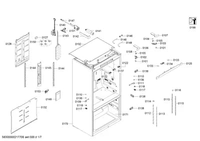 Door & Housing, Hinges (0101-0198)