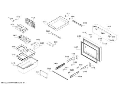 Mounting & Fixing, drawers (0406-0451)