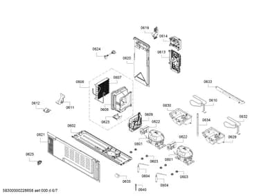 Door & Housing, Flaps & Holders (0601-0640)