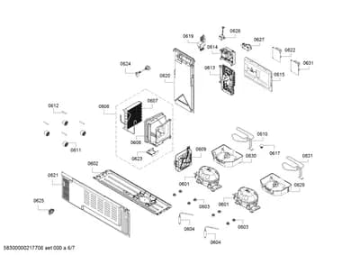 Door & Housing, Flaps & Holders (0601-0640)