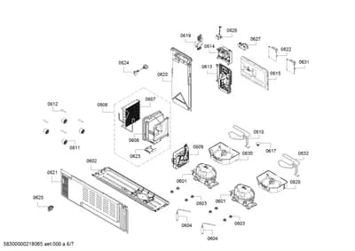 Door & Housing, Flaps & Holders (0601-0640)