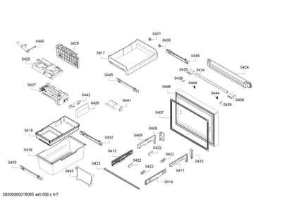 Mounting & Fixing, drawers (0406-0451)