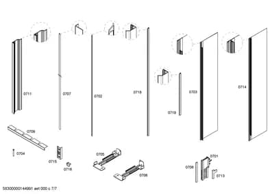 Mounting & Fixing, Door & Housing (0701-0719)