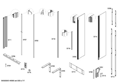 Mounting & Fixing, Screws (0701-0719)