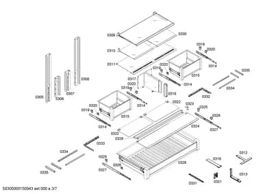 shelves trays, Mounting & Fixing (0305-0335)
