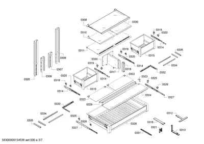 shelves trays, Mounting & Fixing (0305-0335)