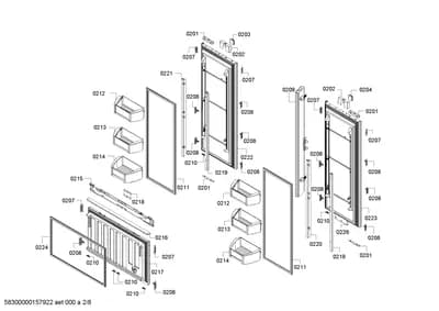 Mounting & Fixing, Door & Housing (0201-0226)