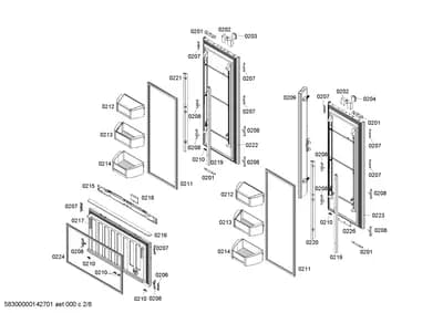Mounting & Fixing, Door & Housing (0201-0226)