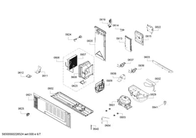 Door & Housing, Flaps & Holders (0601-0641)