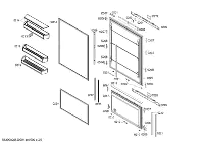 Mounting & Fixing, Door & Housing (0201-0228)