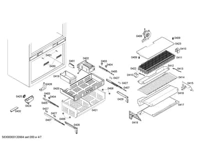 Mounting & Fixing, Door & Housing (0401-0432)