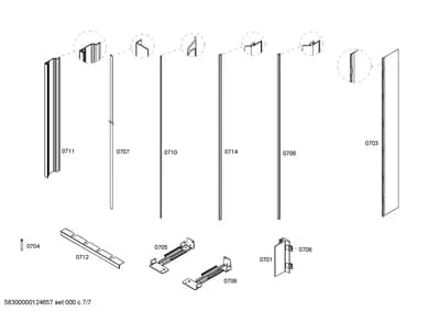 Mounting & Fixing, Hinges (0701-0716)