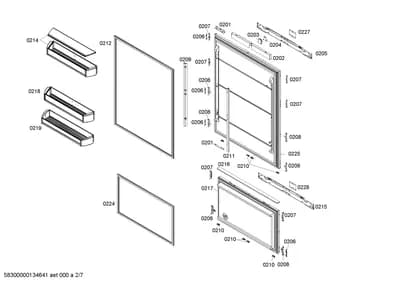 Mounting & Fixing, Door & Housing (0201-0228)