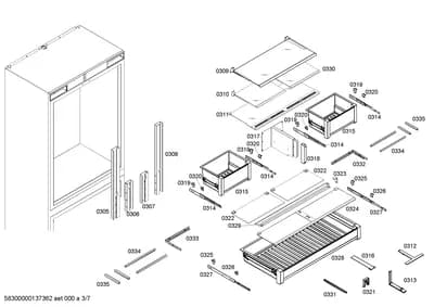 shelves trays, Mounting & Fixing (0305-0335)