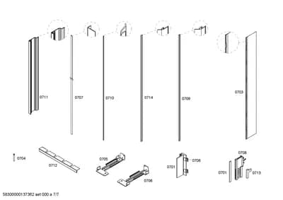 Mounting & Fixing, Hinges (0701-0716)