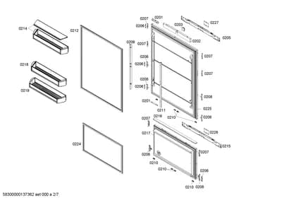 Mounting & Fixing, Door & Housing (0201-0228)