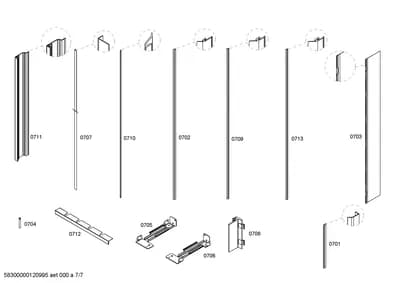 Hinges, Mounting & Fixing (0701-0716)