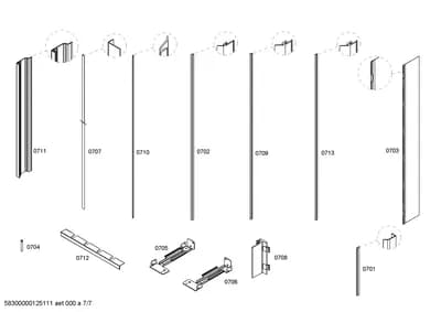 Hinges, Mounting & Fixing (0701-0716)