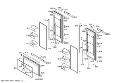 Mounting & Fixing, Door & Housing (0201-0226)