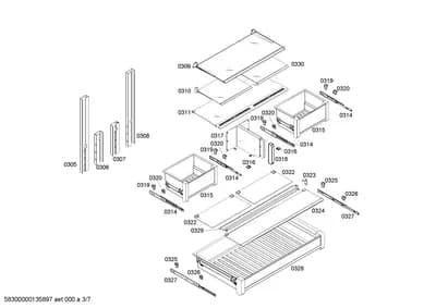 shelves trays, Mounting & Fixing (0305-0335)