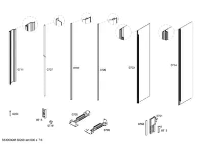 Mounting & Fixing, Door & Housing (0701-0716)