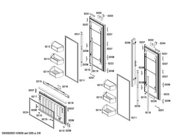 Mounting & Fixing, Door & Housing (0201-0226)