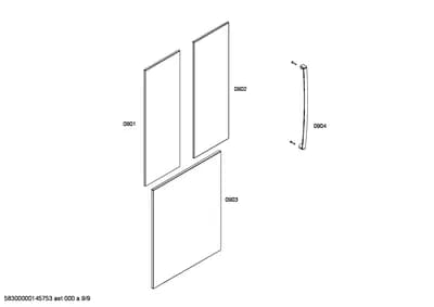Door & Housing, Handles & Knobs (0901-0904)