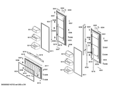 Mounting & Fixing, Door & Housing (0201-0226)