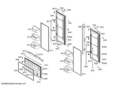Mounting & Fixing, Door & Housing (0201-0226)