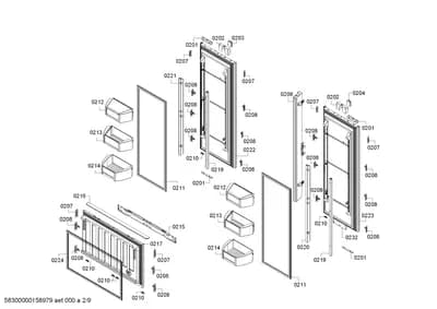Mounting & Fixing, Door & Housing (0201-0226)