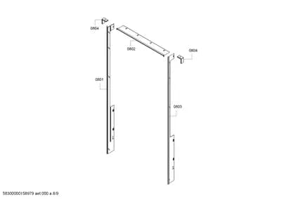 Mounting & Fixing, Screws (0801-0804)