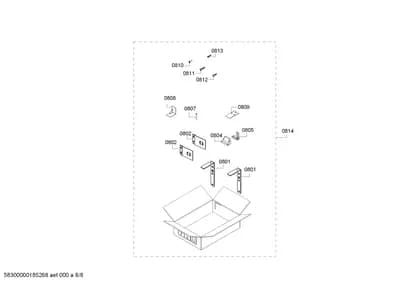 Mounting & Fixing, Screws (0801-0814)