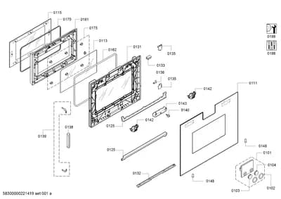 Door & Housing, Handles & Knobs (0101-0199)