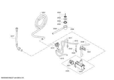 Hoses, connectionpieces (0301-0336)