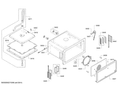 Seals & Gaskets, heatingparts (0402-0471)
