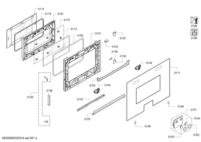 Door & Housing, Handles & Knobs (0101-0199)