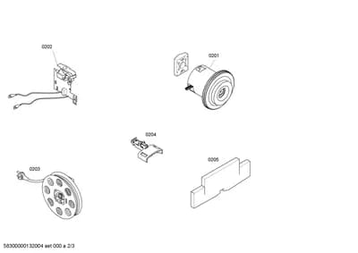 motors, Flaps & Holders (0201-0204)